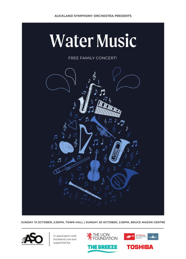Water Music poster – new sponsors Water Music poster